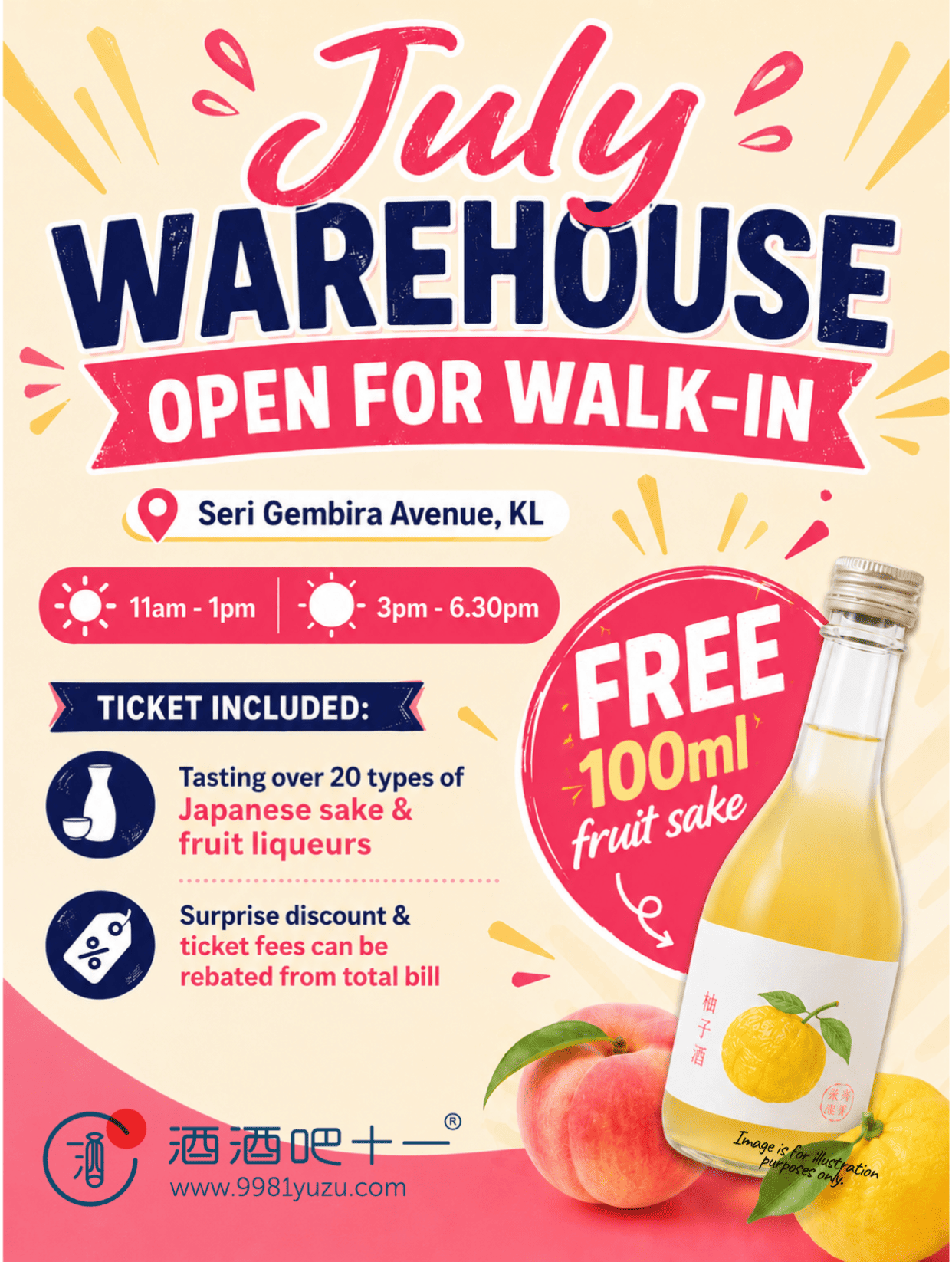July Warehouse Walk-In Purchase