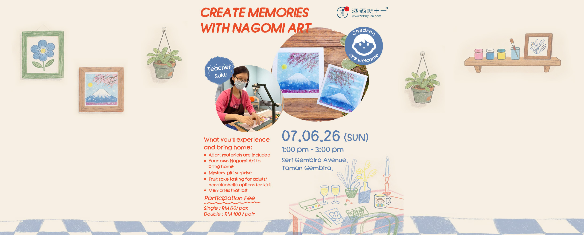 Create Memories with Nagomi Art