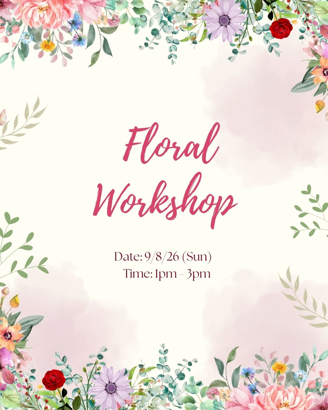 Floral Workshop Experience