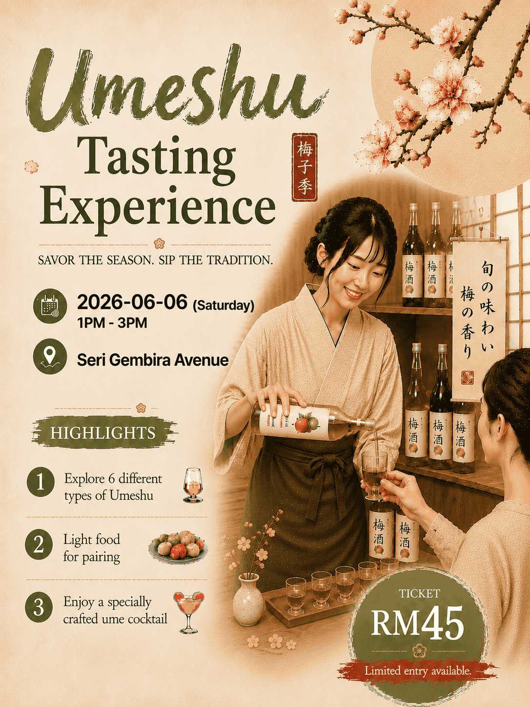 Single Tasting Ticket